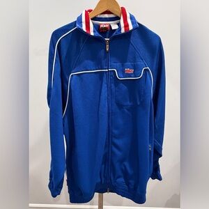 Vintage pony blue jacket sweater